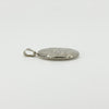 Vintage Sterling Silver Oval Foliate Engraved Locket 925