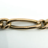 Antique 9ct Rose Gold 17.” Albert Chain Necklace Double Dog Clip T-Bar Charm 375