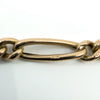 Antique 9ct Rose Gold 17.” Albert Chain Necklace Double Dog Clip T-Bar Charm 375
