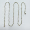Vintage Sterling Silver 18” Belcher Chain / Necklace 925