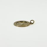 Large Vintage 9ct Gold Star of David Pendant 375 (1972) by Georg Jensen
