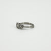 Vintage Platinum 1.60ct Diamond Trilogy Ring 950 Size L