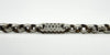 Antique Sterling Silver Chunky Fancy Link 15.8” Albert Chain & T-Bar 925