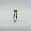 9ct Yellow Gold 0.40ct Peridot Solitaire Ring 375 Size L Engagement Stacking