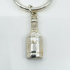 Rare Sterling Silver Tiffany & Co. Champagne Bottle Keyring / Pendant 925