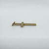 Vintage 9ct Gold Diamond Cut Christian Cross Pendant / Charm 375 Reversible 3d