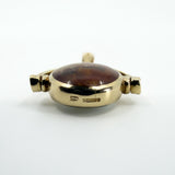 Vintage 9ct Gold Double Sided Articulated Fob 375 by David Scott Walker