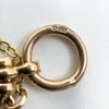 Vintage 9ct Rose Gold 4 Bar Gate 8” Bracelet 375 (London 1987) 19.7g