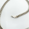 Vintage Sterling Silver 23.8” Curb Chain Necklace 925
