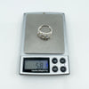 Chunky CZ Multi Stone Ring in Sterling Silver 925 Size T - U 