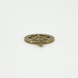 Large Vintage 9ct Gold Star of David Pendant 375 (1972) by Georg Jensen