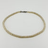 Sterling Silver White Freshwater Pearl 16" Necklace