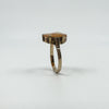 Vintage 9ct Gold Large Chunky Carved Cameo Ring 375 Size P