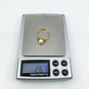 Vintage 9ct Gold Pearl Ring 375 Size M 
