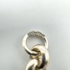 Chunky Vintage 26.5” Rolo Links Chain in Sterling Silver 925 Heavy 49g