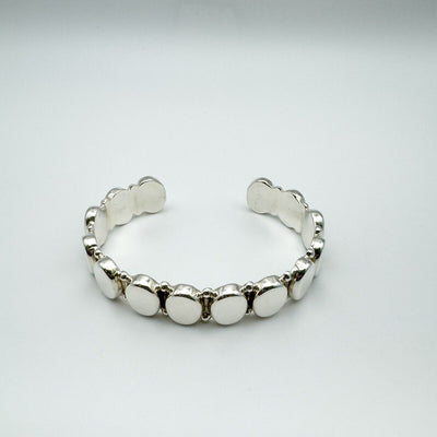 Chunky Bangle Cuff in Sterling Silver 925 Heavy 26g *