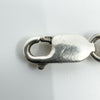 Sterling Silver Oval Links Chain 8” Bracelet