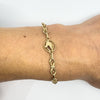 Vintage 9ct Gold Horse Head Bracelet