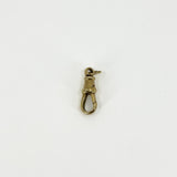 Vintage 9ct Gold Swivel Dog Clip & Hoop 375