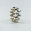 Unusual Band / Ring in Sterling Silver 925  Size T - U 