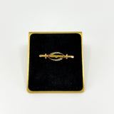 Antique 9ct Gold Suffragette Bar Brooch 375 (Birm 1910)