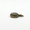 Small Antique Rolled Gold Double Sided Glass Photo Locket