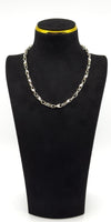 Vintage Sterling Silver Chunky 16.5" Fancy Link Chain / Necklace 925 23g