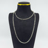 Vintage Sterling Silver 36” Fancy Link Bar & Belcher Chain / Necklace 925 (1993)
