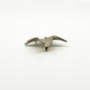Large Vintage Sterling Silver Canadian Mapel Leaf Brooch 925