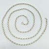 Vintage Sterling Silver 29.5” Belcher Chain / Necklace 925