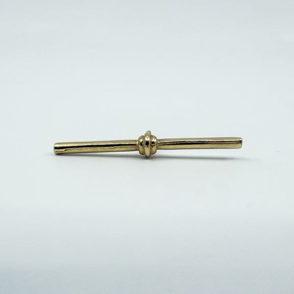Vintage 9ct Gold T-Bar Pendant / Charm 375