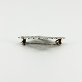 Vintage Sterling Silver Square Celtic Brooch 925