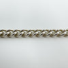 Vintage Chunky Sterling Silver Curb Links 16” Chain / Necklace & T-Bar 925 85g
