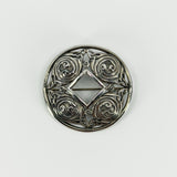 Large Vintage Sterling Silver Celtic Brooch 925 by Malcolm Gray