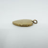 Vintage 9ct Gold Heart Locket Floral / Etched / Scroll Design Engraving 375 5.6g