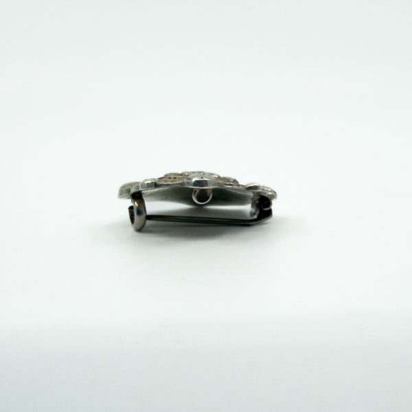 Antique Victorian Aesthetic Sterling Silver Brooch / Pendant 925