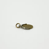 Tiny Vintage (1974) 9ct Gold Spinning I LOVE YOU Fob / Pendant 375