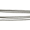 Large Sterling Silver Mother of Pearl Pendant & 16" Chain 925 by KENZO