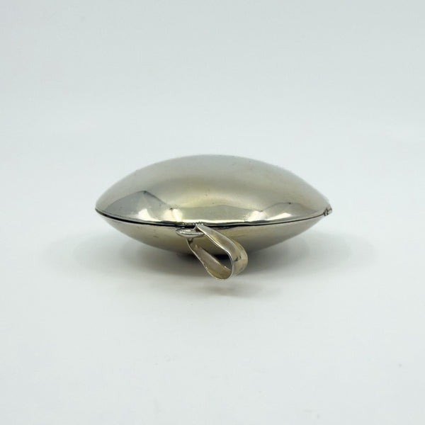 Vintage Sterling Silver Large Chunky Round Photo Locket 925 (1994)