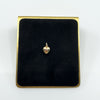 Vintage 9ct Gold Ruby Celestial Heart Pendant / Charm 375
