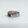 New Garnet Eternity Band / Ring in Sterling Silver 925 Size S Wedding Stacking  