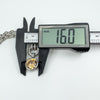 Ti Sento Milano Chunky Sterling Silver CZ & Citrine Pendant & Chain