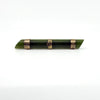 Large Antique Victorian 9ct Gold Jade Bar Brooch 375