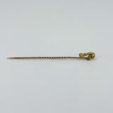 Antique Victorian 9ct / 15ct GoldStick Pin