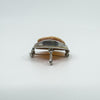 Vintage Sterling Silver Carved Shell Cameo Brooch / Pendant 925