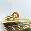 Vintage 9ct Gold Egyptian Queen Nefertiti Pendant / Charm 