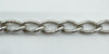 Antique Chunky Oval Links Bracelet with Dog Clip & T-Bar 925 31g