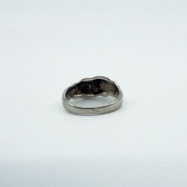 Vintage Sterling Silver Pinky Ring 925 Size G - I Kids / Children