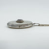 Vintage Sterling Silver Oval Amethyst Photo Locket Pendant & 22” Chain 925