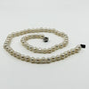 New Freshwater Pearl 18.5" Necklace & White Gold Filled Clasp
